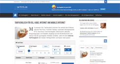 Desktop Screenshot of dsltarifinfo.de